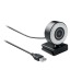 Miniature du produit  Webcam HD 1080P et lumière 0