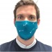 Masque ajusté entièrement personnalisé, Masque réutilisable en tissu publicitaire