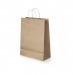 Mini sac en papier kraft brun 18 x 24 x 8 cm, sac en papier publicitaire