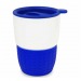 Mug isolant en porcelaine 30cl, mug et gobelet à couvercle publicitaire