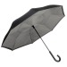 Parapluie-canne réversible automatique, Parapluie réversible publicitaire
