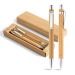Miniature du produit  kit stylo bille personnalisé et porte-mine en bambou 0