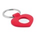 Miniature du produit Porte clés personnalisable coeur avec jeton 1