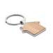 Miniature du produit Porte-clés maison personnalisé métal bambou 0