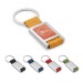 Miniature du produit porte-clés en métal et webbing 0