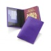 Protège passeport en simili cuir de couleur cadeau d’entreprise