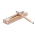 Miniature du produit Set stylo à bille stylet et porte-mine en bambou 0