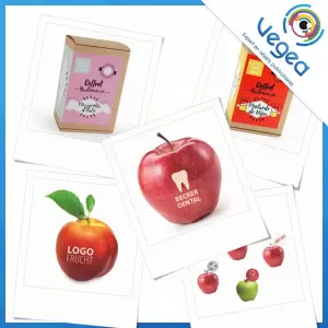 Dessert et pâtisserie publicitaire | Desserts et pâtisseries personnalisés avec logo | Goodies Vegea