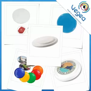 Frisbee publicitaire personnalisé avec votre logo | Goodies Vegea