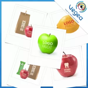 Fruit ou légume publicitaire | Fruits et légumes personnalisés avec logo | Goodies Vegea