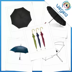 Parapluie publicitaire classique, personnalisé avec votre logo | Goodies Vegea
