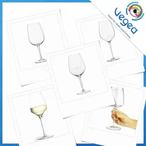 Verre à vin publicitaire personnalisé avec votre logo | Goodies Vegea