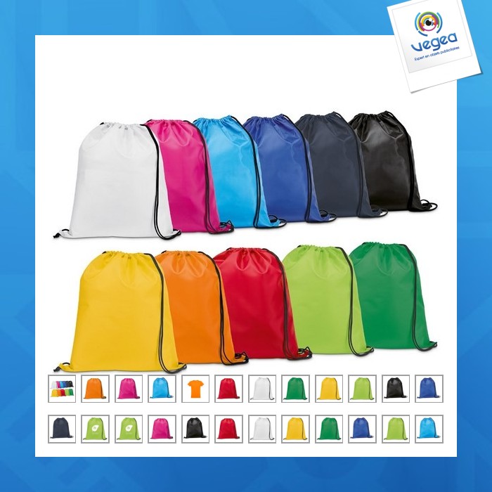 Leichter polyester-rucksack leichter Rucksack mit Kordelzug